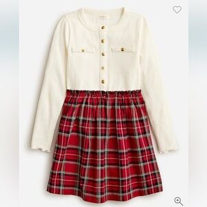 NWOT J.Crew Holiday Tartan Dress